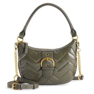 Olive Green Quilted Women's Bag